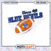 Duke Blue Devils Football PNG Design for Instant Download