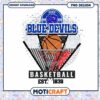 Duke Blue Devils Basketball PNG Instant Download Design