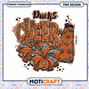 Ducks Cheer PNG Design for Instant Download Fun