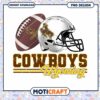Cowboys Wyoming Football Helmet and Ball PNG Design 2 Cowboys Wyoming Football Helmet and Ball PNG Design