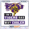 Cool Tigers Dad PNG Design for LSU Fans Instant Download 2 Cool Tigers Dad PNG Design for LSU Fans Instant Download