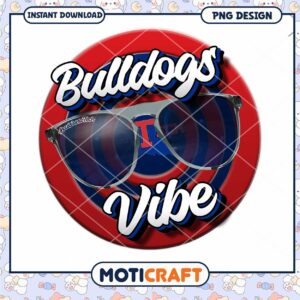 Cool Bulldogs Vibe PNG Design for Instant Download