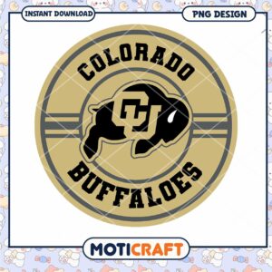 Colorado Buffaloes Sports Team Logo PNG Download Design