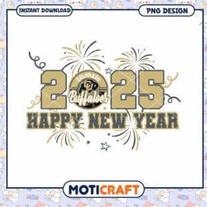 Colorado Buffaloes New Year 2025 PNG Instant Download