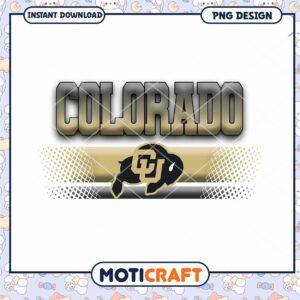 Colorado Buffaloes PNG Design for Instant Download Art