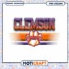 Clemson Tigers PNG Design Instant Download Graphics