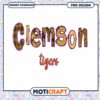 Clemson Tigers PNG Design Instant Download Crafting Art