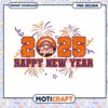 Clemson Tigers Happy New Year 2025 PNG Instant Download
