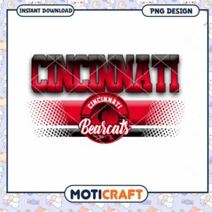 Cincinnati Bearcats PNG Design Instant Download Art