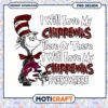 Chippewas Love Cat in the Hat PNG Design Download