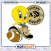 Cheerful Tweety Bird Colorado Buffaloes PNG Design Download