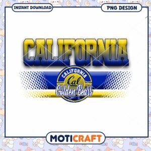 California Golden Bears PNG Downloadable Design Art
