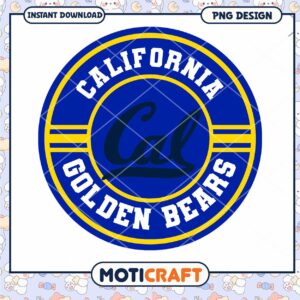 California Golden Bears Logo Instant Download PNG Art