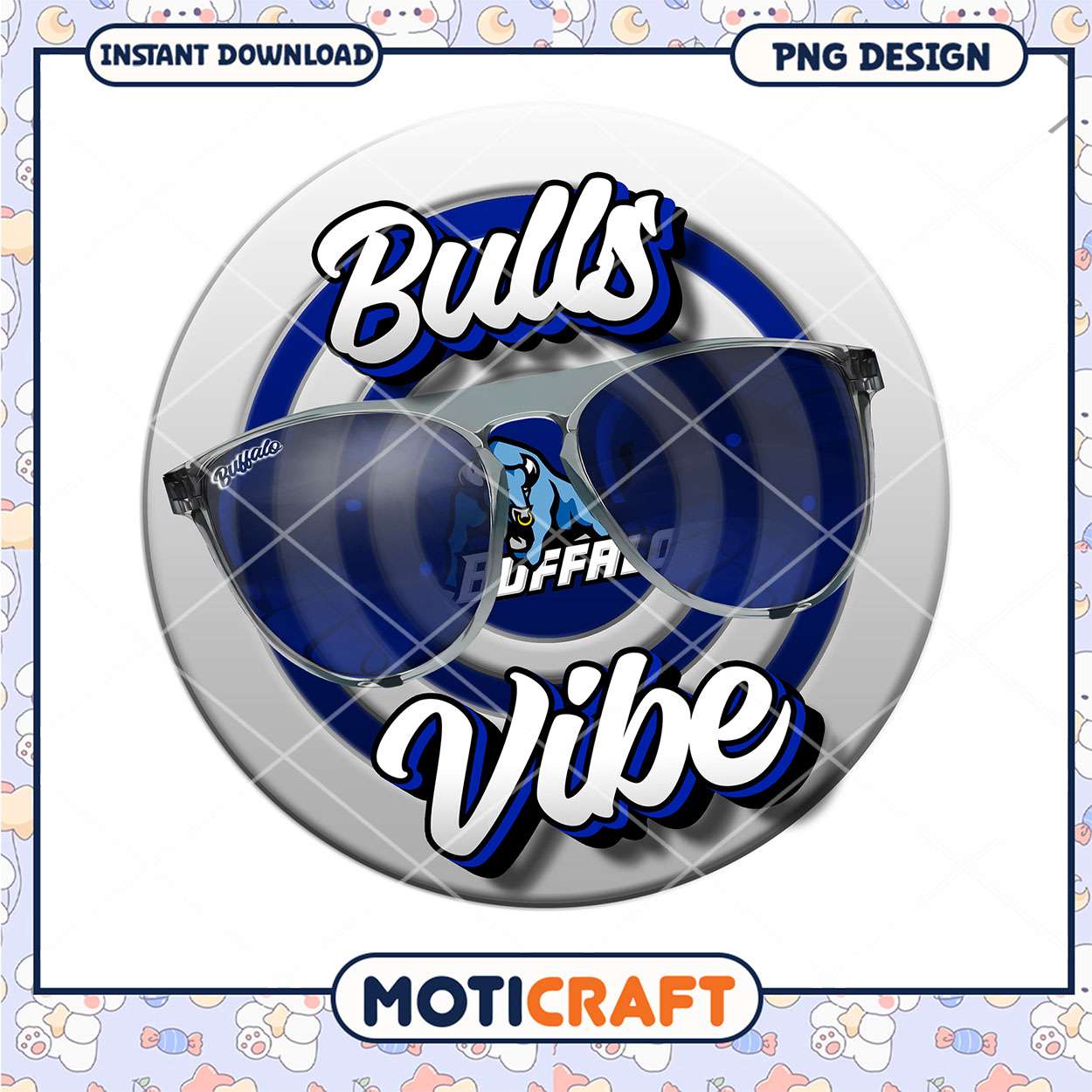 Bulls Vibe PNG Clipart for Instant Download Design Use Bulls Vibe PNG Clipart for Instant Download Design Use