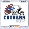 BYU Cougars Football Helmet and Ball PNG Design Download 1 BYU Cougars Football Helmet and Ball PNG Design Download