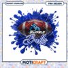 Buffalo Bulls Football PNG Design for Instant Download