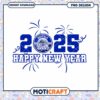 Buffalo Bulls 2025 Happy New Year PNG Graphic Design
