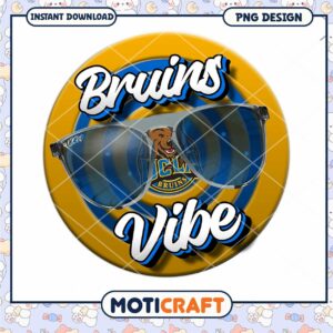 Bruins Vibe Sunglasses Graphic PNG Download design
