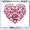 Boston College Eagles Heart PNG Design Instant Download 2 Boston College Eagles Heart PNG Design Instant Download
