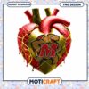 Bold Heart Design with Maryland Terrapins PNG Download 2 Bold Heart Design with Maryland Terrapins PNG Download