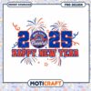 Boise State Broncos Happy New Year PNG Design 2025