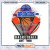 Boise State Broncos Basketball PNG Instant Download Design 2 Boise State Broncos Basketball PNG Instant Download Design