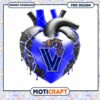 Blue Heart PNG Design for Villanova Wildcats Fans 2 Blue Heart PNG Design for Villanova Wildcats Fans