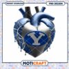 Blue Heart Design PNG for Instant Download Art Print