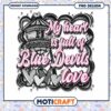 Blue Devils Love Heart PNG Instant Download Design 2 Blue Devils Love Heart PNG Instant Download Design