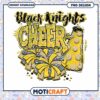 Black Knights Cheer PNG Design for Instant Download 1 Black Knights Cheer PNG Design for Instant Download