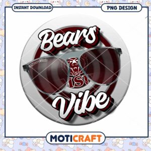 Bears Vibe PNG Graphic for Missouri State Fans Download