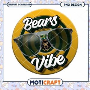 Bears Vibe Fun PNG Design for Instant Download Gift