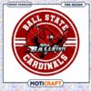 Ball State Cardinals PNG Digital Download Design Art