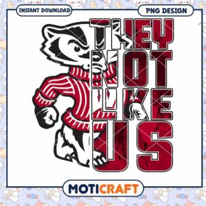 Badger Spirit They Are Not Like Us PNG Design Download