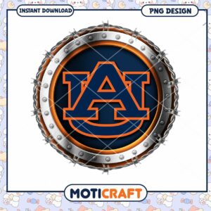 Auburn University Logo PNG Design Instant Download Art