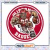 Athletic Football Badge Design PNG Downloadable Art
