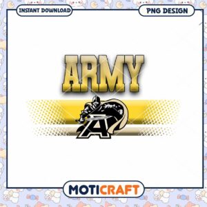 Army Logo PNG Design for Instant Download Digital Art