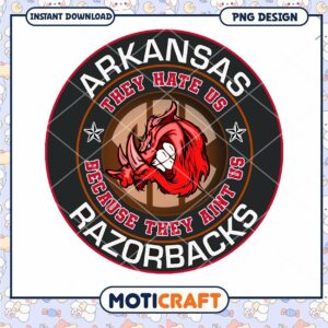 Arkansas Razorbacks Logo Downloadable PNG Design