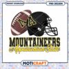 Appalachian State Mountaineers PNG Football Design Download 1 Appalachian State Mountaineers PNG Football Design Download