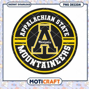 Appalachian State Mountaineers Logo PNG Design Download