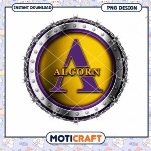 Alcorn State University Logo PNG Instant Download Design