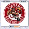 Alabama Crimson Tide Football PNG Design Download