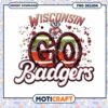 Wisconsin Badgers Go Team Spirit PNG Design Download