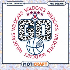 Wildcats Go PNG Design for Instant Download Basketball Fans