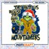 West Virginia Mountaineers Grinch Christmas PNG Design 2 West Virginia Mountaineers Grinch Christmas PNG Design