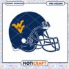 West Virginia Football Helmet PNG Instant Download Design 1 West Virginia Football Helmet PNG Instant Download Design