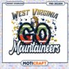 West Virginia Go Mountaineers PNG Design Instant Download