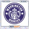 Washington Huskies PNG Design Instant Download Art
