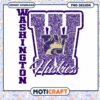 Washington Huskies Glitter PNG Instant Download Design