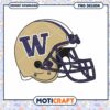 Washington Huskies Football Helmet PNG Design Download